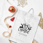 Joy to the World, Merry Christmas Family Large Rubber Stamp<br><div class="desc">This "Christmas" rubber stamp features a christmas quote,  a message and a custom family name.</div>