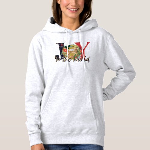 Joy To The World  Nativity Hoodie