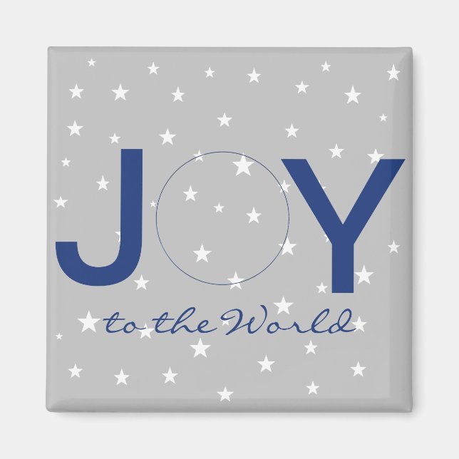 Joy to the World nativity  Magnet (Front)