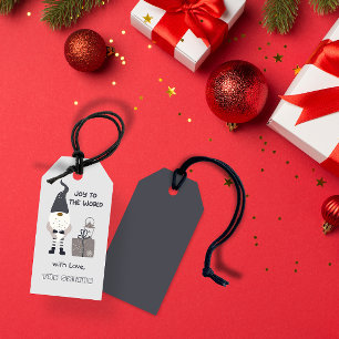 Joy to the World - personalized Christmas  Gift Tags
