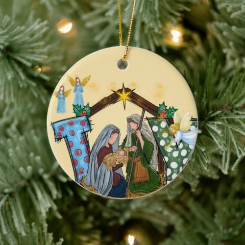 Joy to the World Personalized Ornament