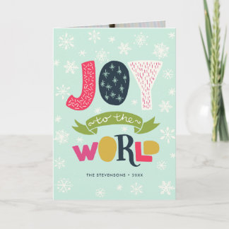 Joy to the World | Photo Holiday Card