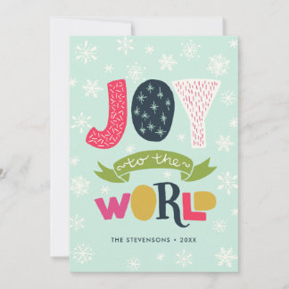 Joy to the World | Photo Holiday Card