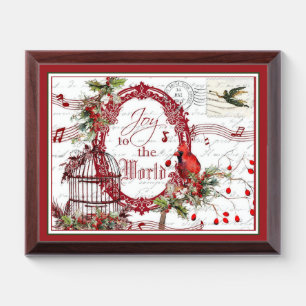 Joy to the World Plaque