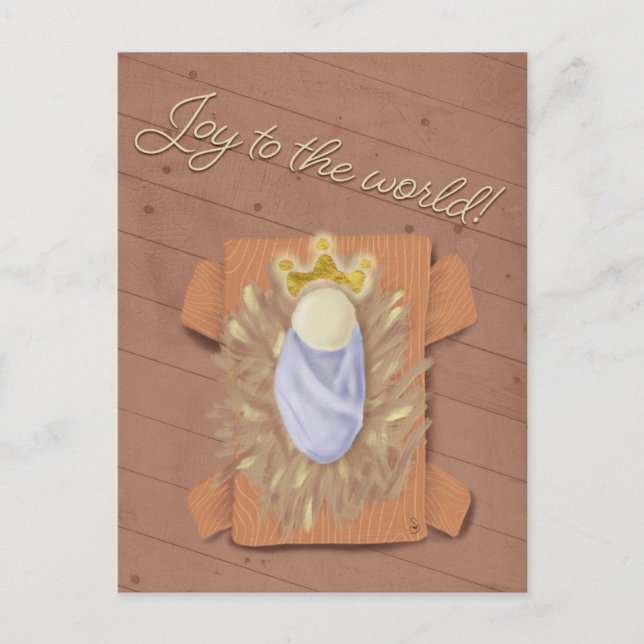 Joy to the world postcard (Front)