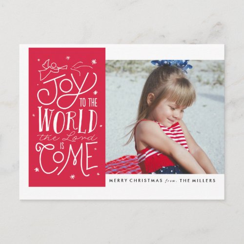 Joy to the World Postcard