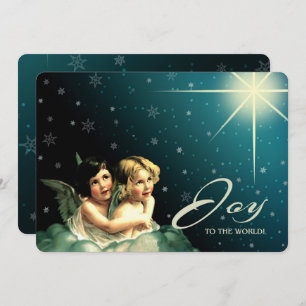 Joy to The World. Religious Christmas Cards