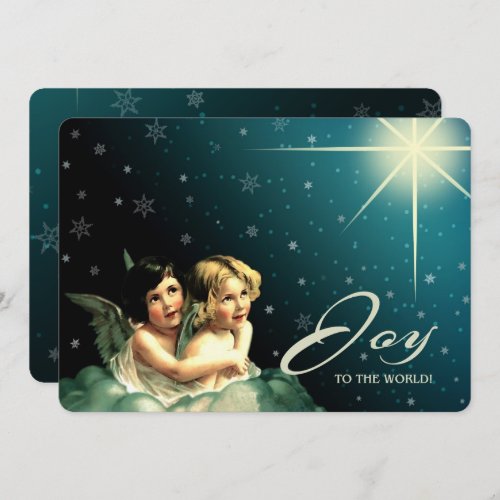 Joy to The World Religious Christmas Cards