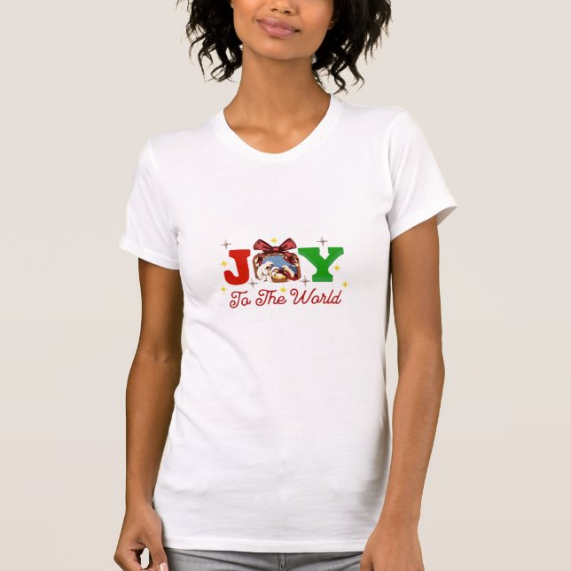 Joy to the World: Spread the Love T-Shirt (Front)