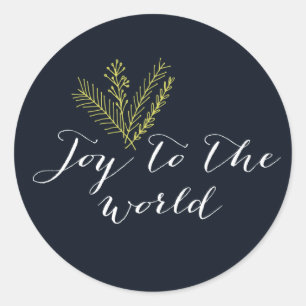 Joy to the World sticker