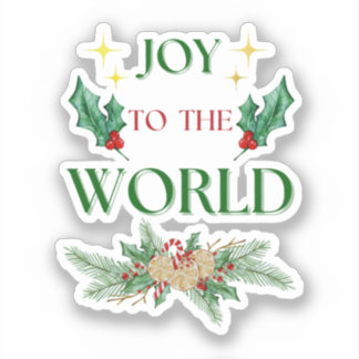Joy To The World     Sticker
