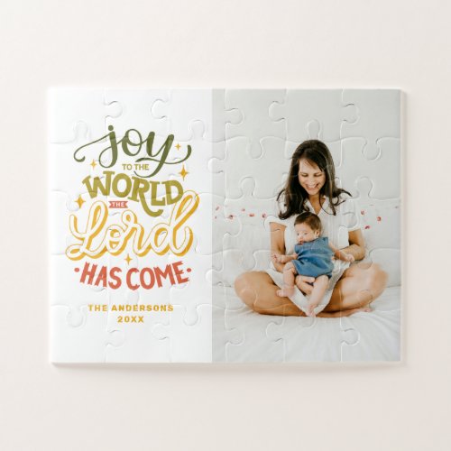 Joy to the world the Lord has come Christmas Jigsaw Puzzle