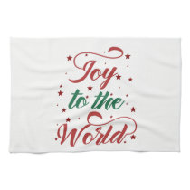 joy to the world towel