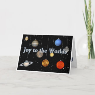 Joy to the Worlds Greeting Card