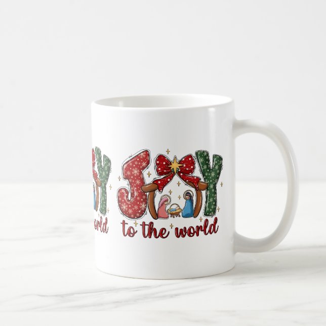Joy To World Coffee Mug (Right)