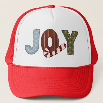 Joy Truckers Cap by WhitewavesChristmas at Zazzle