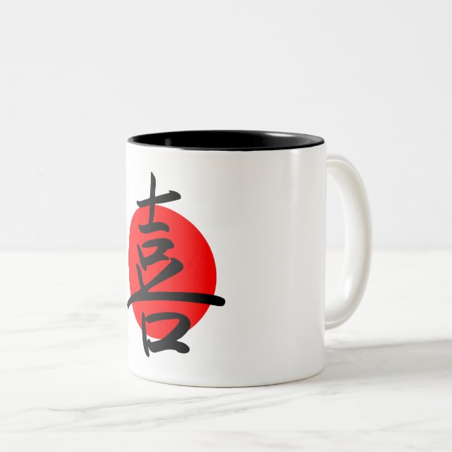 Joy Two-Tone Coffee Mug (Front Right)