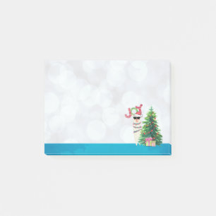 Joy Typography   Christmas Llama Post-it Notes