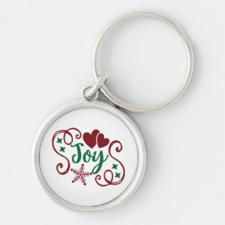 JOY Wall Clock Keychain