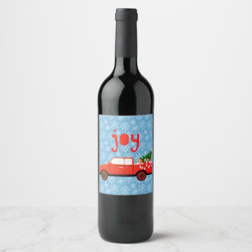Joy Wine Label