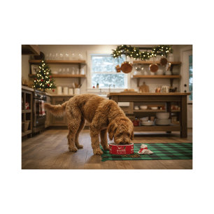 Joy. Woof. Wag.™ Red Christmas Dog Bowl