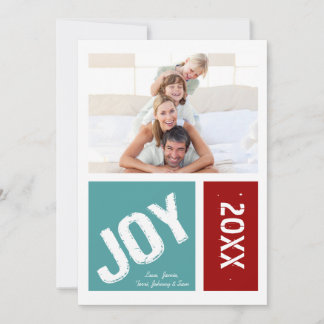 Joy Your Photo Christmas Card