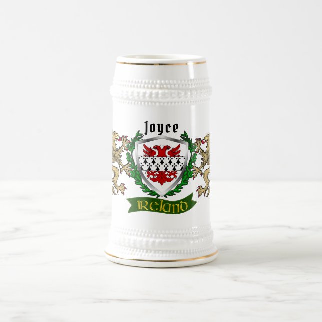 Joyce Irish Shield Beer Stein (Center)