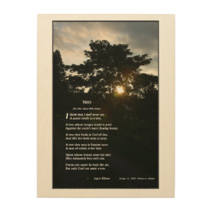 trees poem by joyce kilmer