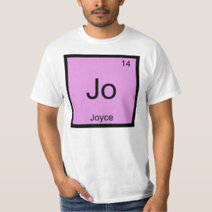 Joyce  Name Chemistry Element Periodic Table T-Shirt