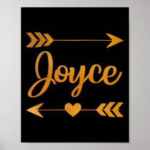 Joyce Personalized Name Funny Birthday Custom Mom Poster