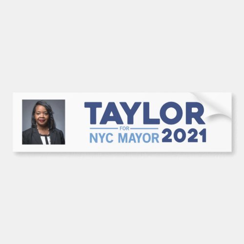 Joycelyn Taylor 2021 NYC mayor Bumper Sticker