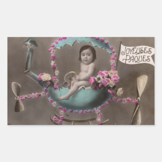 Joyeuse Paques Rectangular Sticker