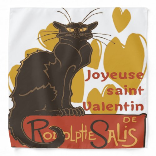 Joyeuse saint Valentin Le Chat Noir Parody Bandana