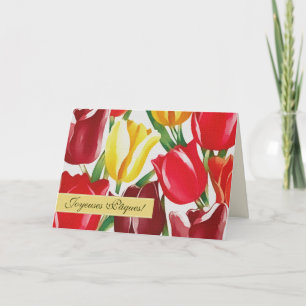 Joyeuses Pâques. Easter Cards in French