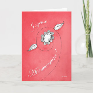 Joyeux Anniversaire! Card
