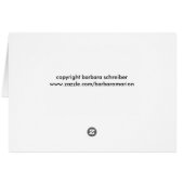 joyeux anniversaire cards (Back Horizontal)