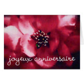 joyeux anniversaire rose (Front Horizontal)