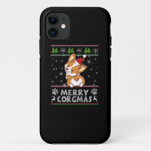 Joyeux Corgmas Noel Corgi iPhone 11 Case