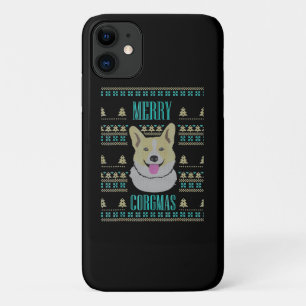 Joyeux Corgmas Ugly Christmas Corgi iPhone 11 Case
