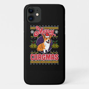 Joyeux Corgmas Ugly Christmas Corgi Dog Lover iPhone 11 Case