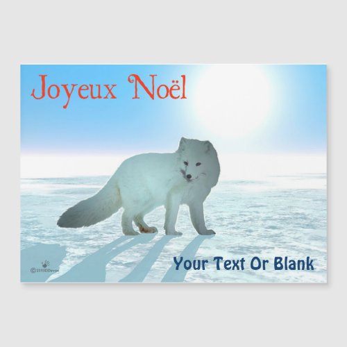 Joyeux NoÑl _ Arctic Fox
