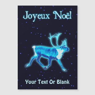 Joyeux Noёl - Blue Caribou (Reindeer)