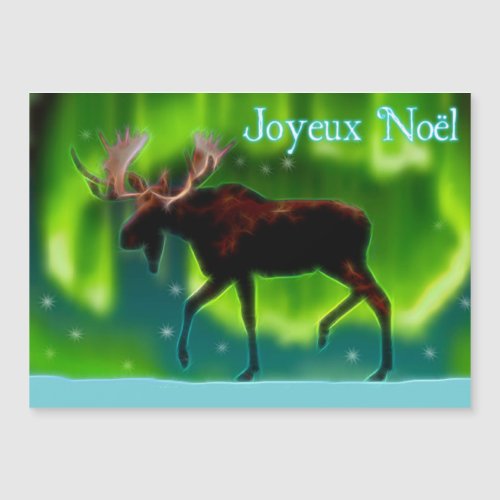 Joyeux Noёl _ Northern Lights Moose