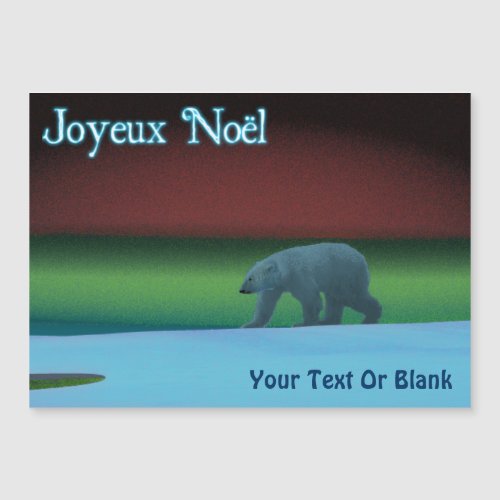 Joyeux Noёl _ Polar Lights Polar Bear