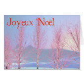 Joyeux Noёl - Raspberry Creme Birch (Front Horizontal)