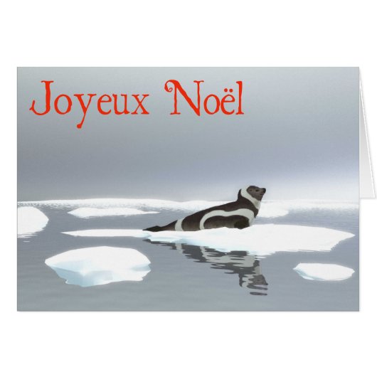 Joyeux Noёl - Ribbon Seal (Front Horizontal)