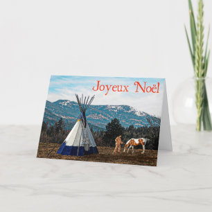 Joyeux Noёl - Winter Camp Holiday Card