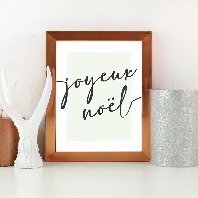 Joyeux Noel Christmas Art Print or Poster (Creator Uploaded)