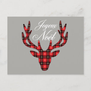 Joyeux Noel Christmas Postcard