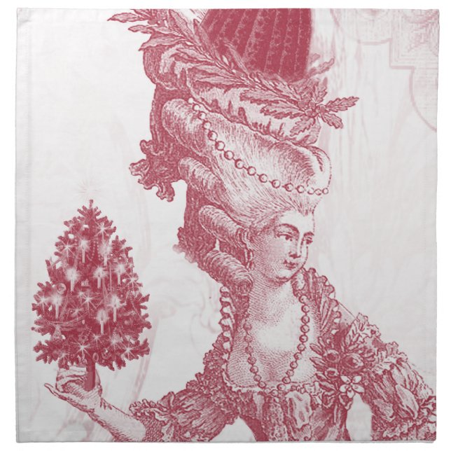 Joyeux Noel Cloth Napkin (Front)